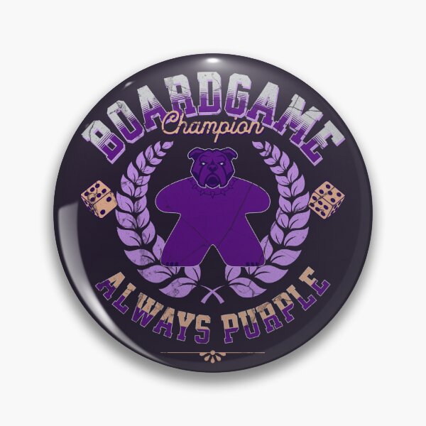 Item preview, Boardgame Champion - Always Purple designed and sold by geekyT.