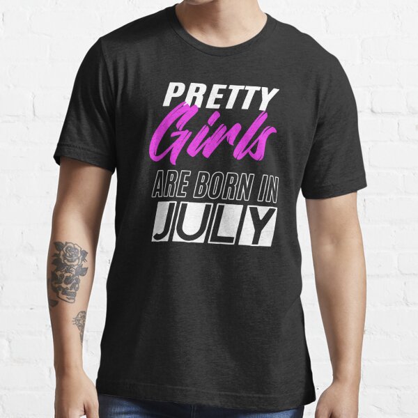 Pretty Girls Are Born in April Funny Birthday Quote Fishing Classic T-Shirt | Redbubble