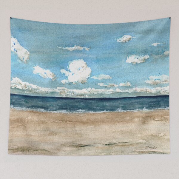 Item preview, Beach at the North Sea designed and sold by Sandra  Steinke.