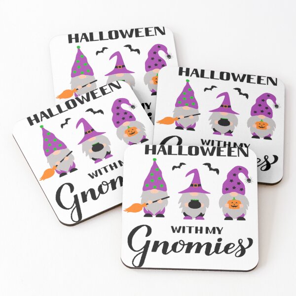 Item preview, Gnome Halloween - Hanging With My Gnomies - Happy Halloween BOO - Halloween Best Friend - Witch Brew - Witch Gnome - Halloween Party - Trick or Treat designed and sold by Viktor Kabbach.