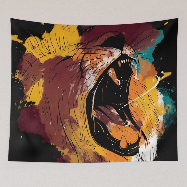 Item preview, Raging Lion designed and sold by mitcheldosdos.