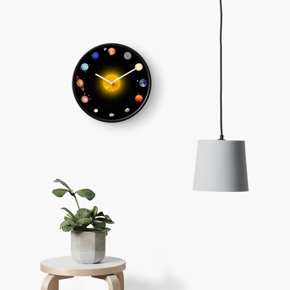 Space Pattern Clock