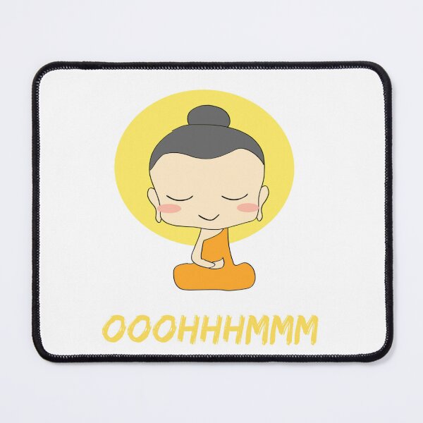 Item preview, Meditating Monk designed and sold by aavyanshi.