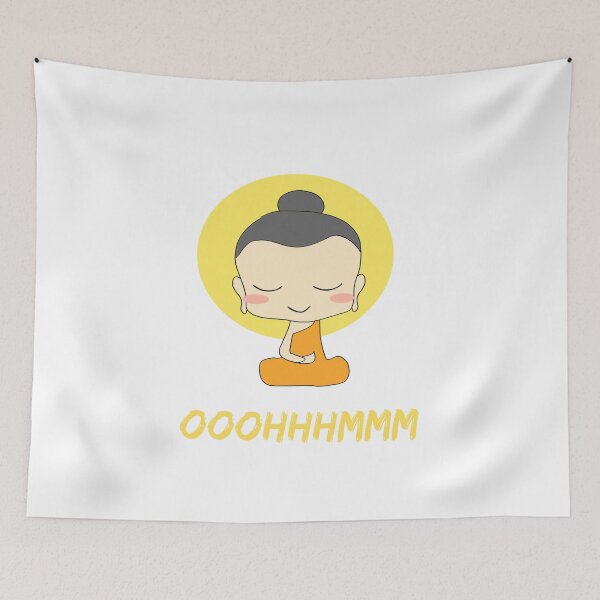 Item preview, Meditating Monk designed and sold by aavyanshi.