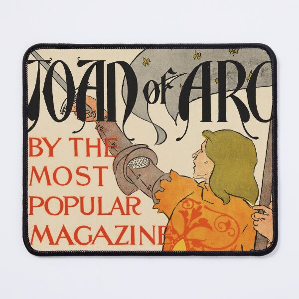 Item preview, JOAN OF ARC APRIL HARPER'S America Magazine 1895 by Edward Penfield  designed and sold by retroposters.