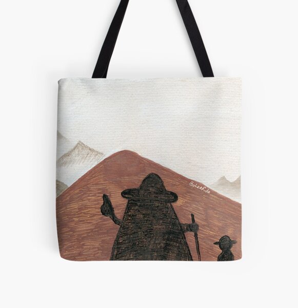 Bergsteiger Allover-Print Tote Bag