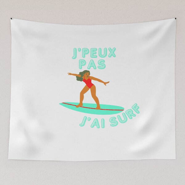 Aperçu de l'œuvre je peux pas j'ai surf, j'peux pas j'ai surf créée et vendue par mrelax57700.