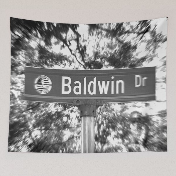 Item preview, A Street Sign Named Baldwin designed and sold by jcwest.