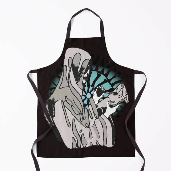 Item preview, Thanatos painting a skull designed and sold by ThanatosandCo.