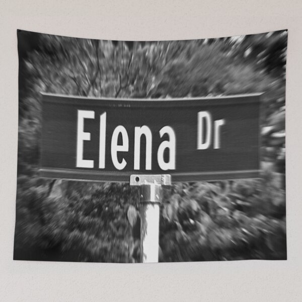 Item preview, A Street Sign Named Elena designed and sold by jcwest.