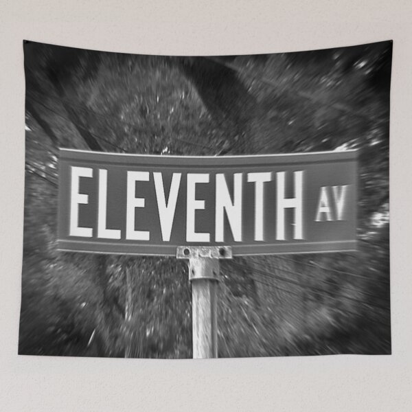 Item preview, Eleventh Av Street Sign designed and sold by jcwest.