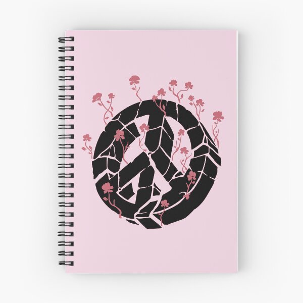 Item preview, Overgrown Ruined Peace Symbol Red designed and sold by everything4eva.