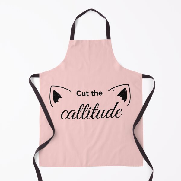 Item preview, Cut the Cattitude - Cat Puns designed and sold by ZeeshanDesignz.
