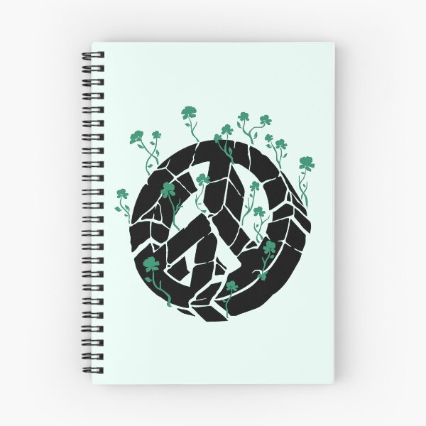 Item preview, Overgrown Ruined Peace Symbol Green designed and sold by everything4eva.