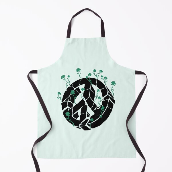 Item preview, Overgrown Ruined Peace Symbol Green designed and sold by everything4eva.