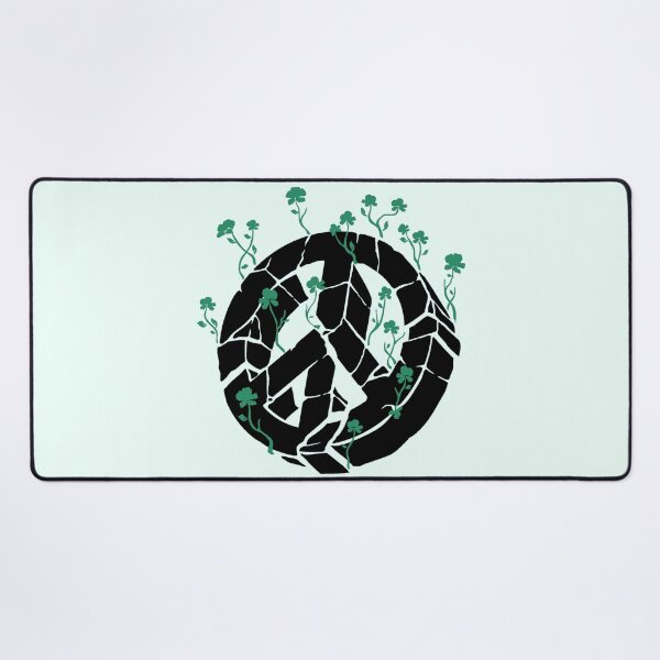 Item preview, Overgrown Ruined Peace Symbol Green designed and sold by everything4eva.