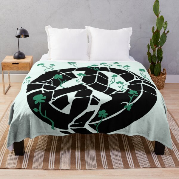 Item preview, Overgrown Ruined Peace Symbol Green designed and sold by everything4eva.