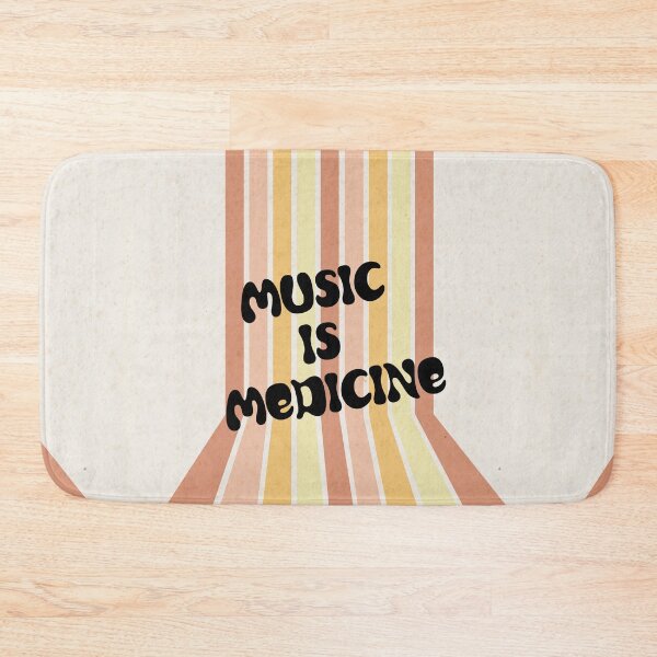 Item preview, music is medicine...retro typeface designed and sold by Art-shia.