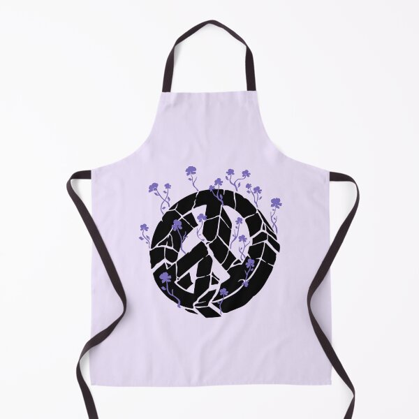 Item preview, Overgrown Ruined Peace Symbol Purple designed and sold by everything4eva.