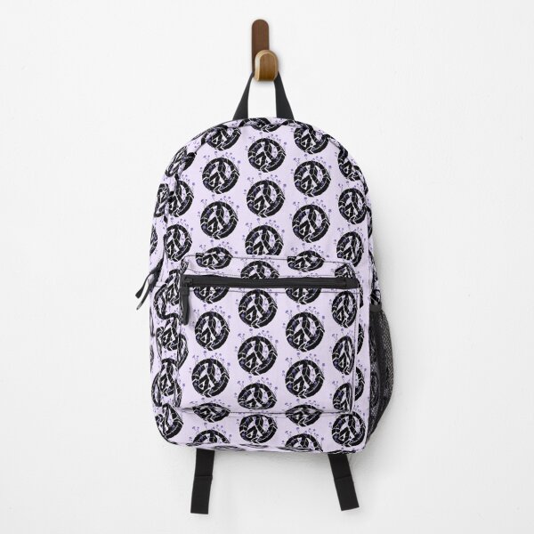 Item preview, Overgrown Ruined Peace Symbol Purple designed and sold by everything4eva.