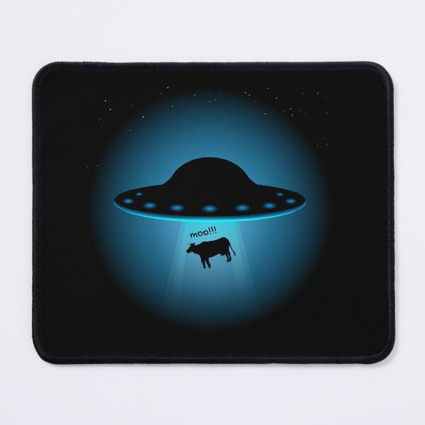 Item preview, Cow Abduction UFO Aliens designed and sold by Teenker.