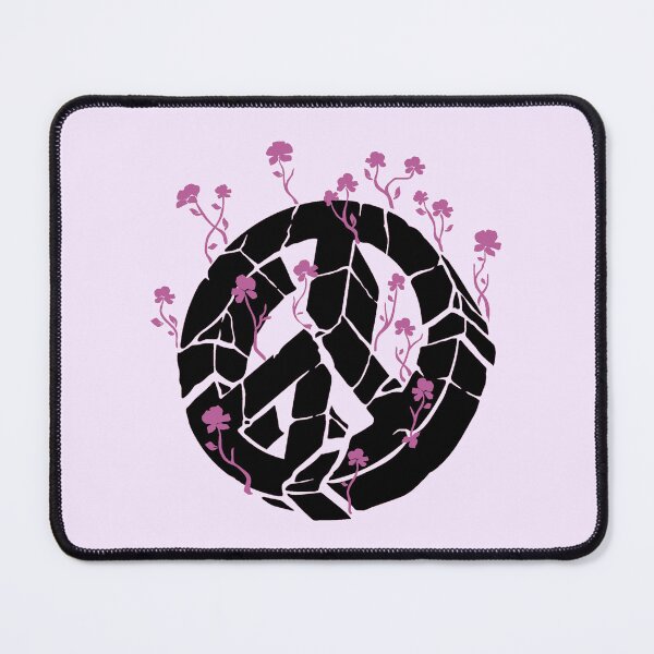 Item preview, Overgrown Ruined Peace Symbol Purple designed and sold by everything4eva.