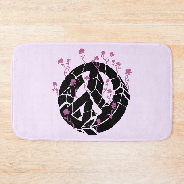 Item preview, Overgrown Ruined Peace Symbol Purple designed and sold by everything4eva.