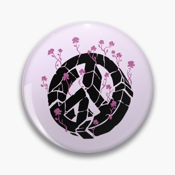 Item preview, Overgrown Ruined Peace Symbol Purple designed and sold by everything4eva.