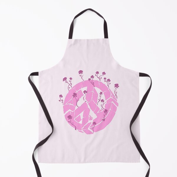 Item preview, Overgrown Ruined Peace Symbol Pink designed and sold by everything4eva.