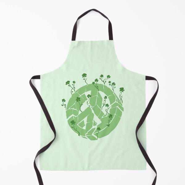 Item preview, Overgrown Ruined Peace Symbol Green designed and sold by everything4eva.