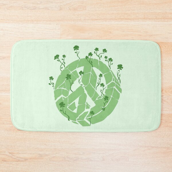 Item preview, Overgrown Ruined Peace Symbol Green designed and sold by everything4eva.