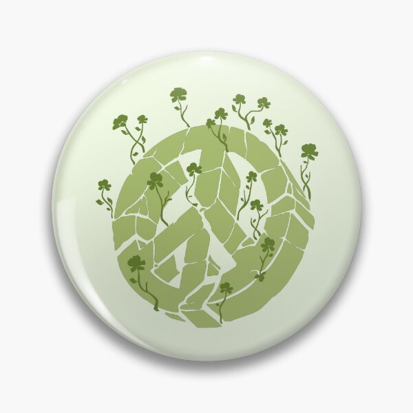 Item preview, Overgrown Ruined Peace Symbol Khaki designed and sold by everything4eva.