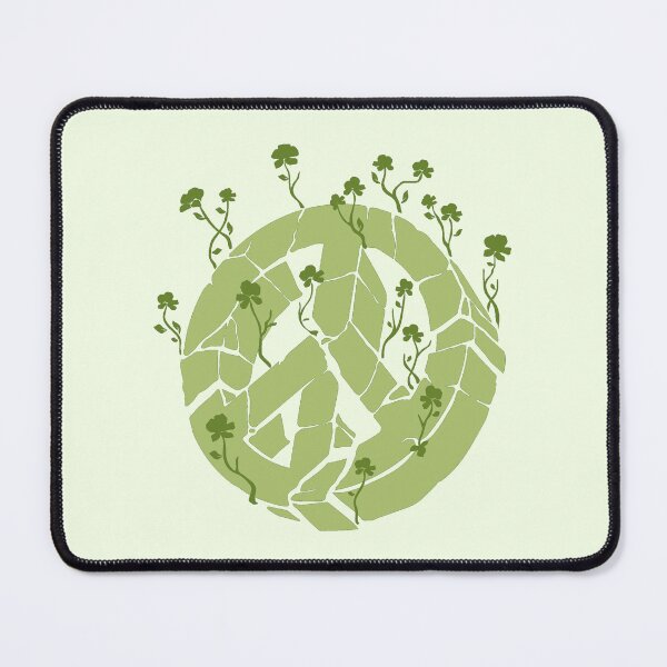 Item preview, Overgrown Ruined Peace Symbol Khaki designed and sold by everything4eva.