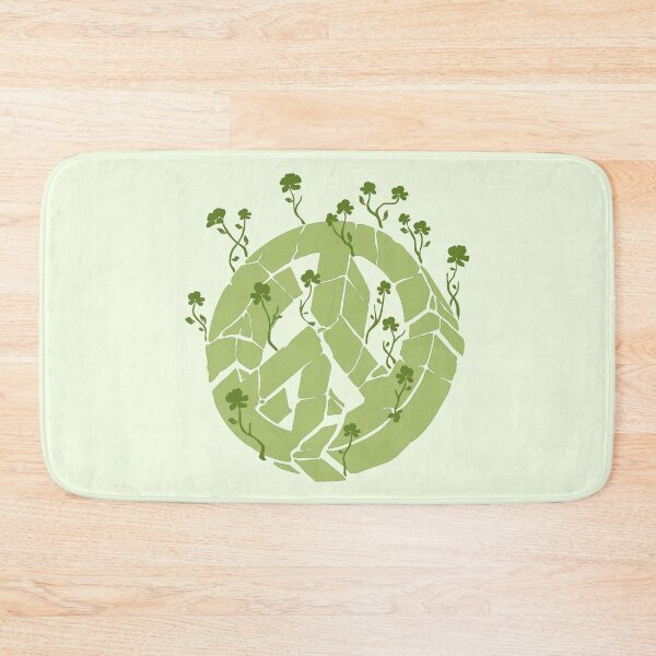 Item preview, Overgrown Ruined Peace Symbol Khaki designed and sold by everything4eva.