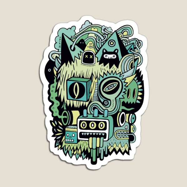 Double I (color) Magnet