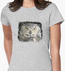 Owl be damned - Tee Women's Fitted T-Shirt