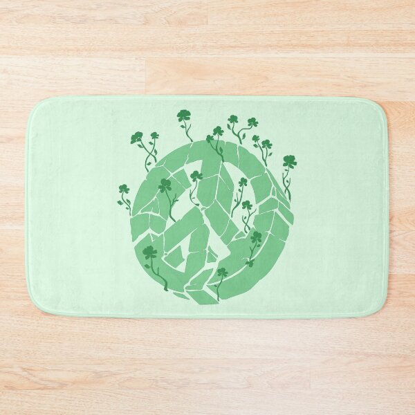 Item preview, Overgrown Ruined Peace Symbol Green designed and sold by everything4eva.