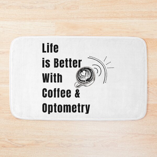 Item preview, Life is Better With Coffee And Optometry Funny T-shirt men gift women gift designed and sold by InnovantDesigns.