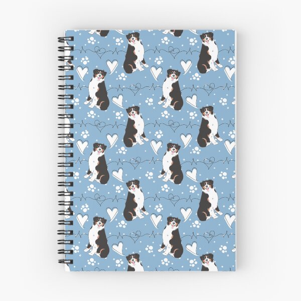 Item preview, LOVE Black Tricolor Australian Shepherd designed and sold by Lulupainting.