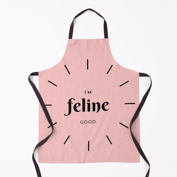 Item preview, I am feline good - Cat Puns designed and sold by ZeeshanDesignz.