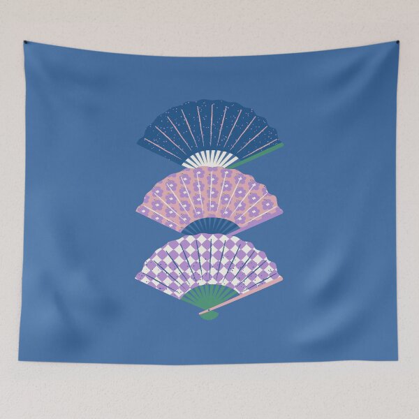 Item preview, Blue Fans designed and sold by forkmuddies.