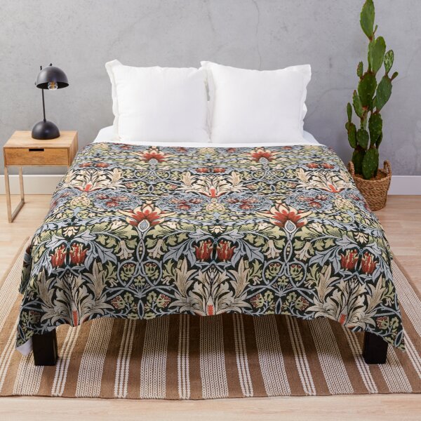 Item preview, Snakeshead Pattern by William Morris original black Nightgarden designed and sold by UtArt.