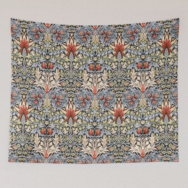 Item preview, Snakeshead Pattern by William Morris original black Nightgarden designed and sold by UtArt.