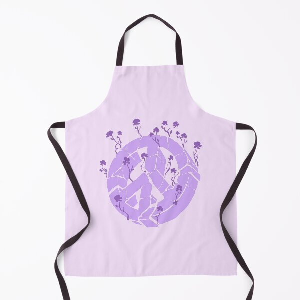 Item preview, Overgrown Ruined Peace Symbol Purple designed and sold by everything4eva.