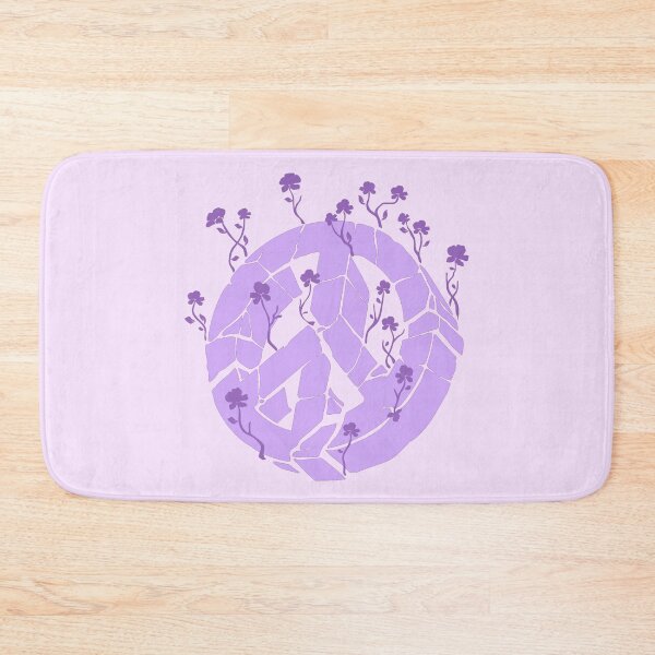 Item preview, Overgrown Ruined Peace Symbol Purple designed and sold by everything4eva.