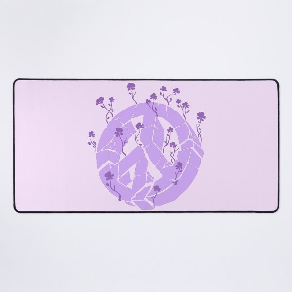Item preview, Overgrown Ruined Peace Symbol Purple designed and sold by everything4eva.