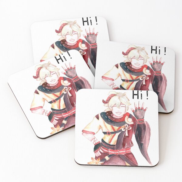 Item preview, Kazuha Genshin Impact, Watercolor painting designed and sold by Orichalk.