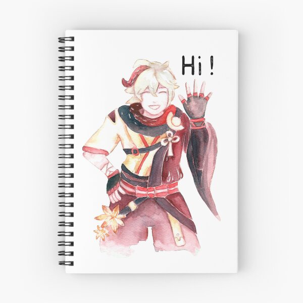 Item preview, Kazuha Genshin Impact, Watercolor painting designed and sold by Orichalk.