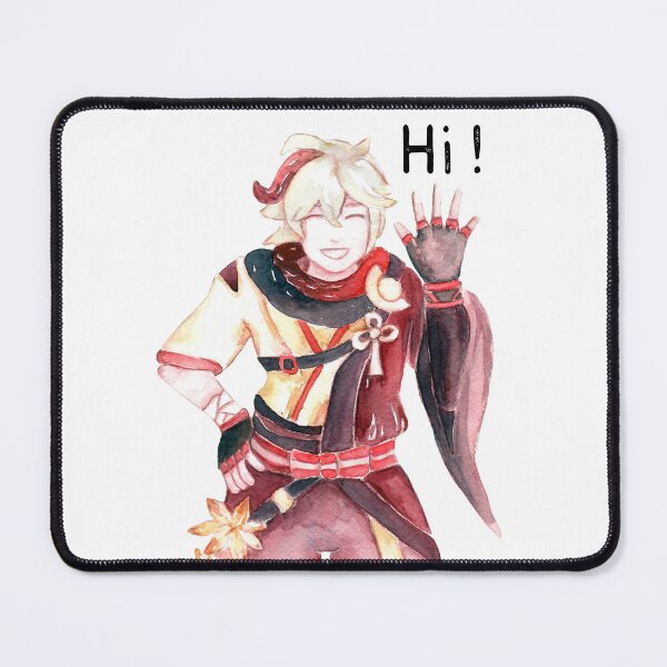 Item preview, Kazuha Genshin Impact, Watercolor painting designed and sold by Orichalk.