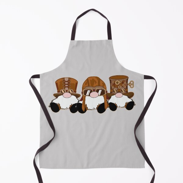 Item preview, 3 Steampunk Nordic Gnomes Gears designed and sold by funnytshirtemp.